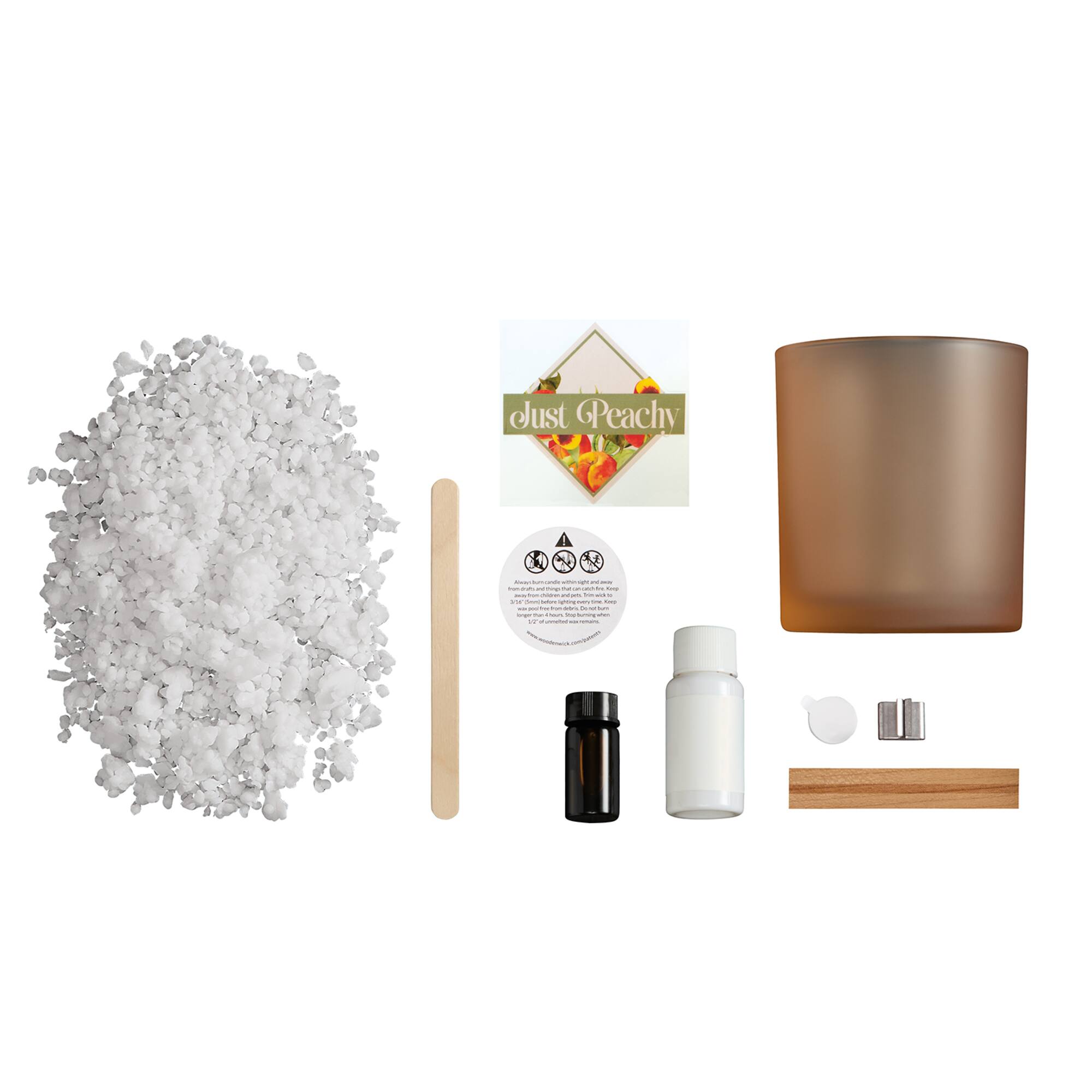 Just Peachy Candle Making Kit by Make Market®
